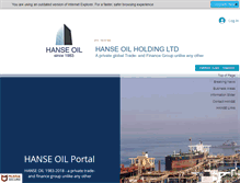 Tablet Screenshot of hanseoil.asia